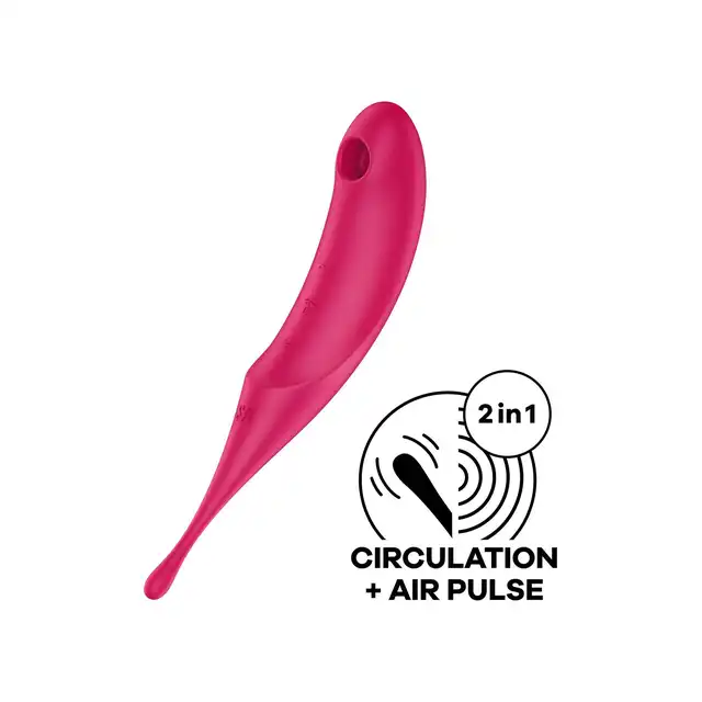 SATISFYER TWIRLING PRO RED