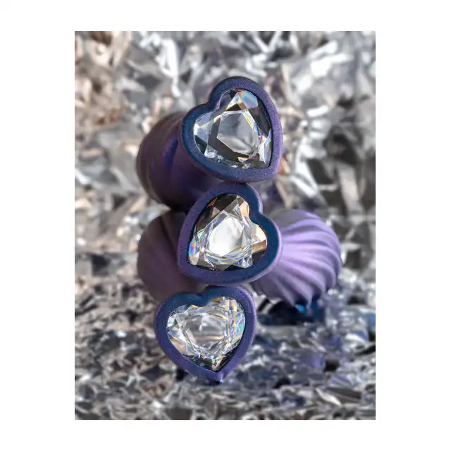 ANAL ADVENTURES MATRIX SWIRLING BLING PLUG SAPPHIRE