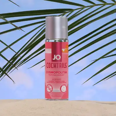 System Jo - H2O Lubricant Cocktails Cosmopolitan 60 ml - smakowy lubrykant na bazie wody. Smak koktajlu - cosmopolitan