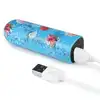 LoveToy - Daphne Massager. Mini wibrator o uroczym wzorze kwiatowym. Idealny elegancki towarzysz dla miłośniczki kwiatów