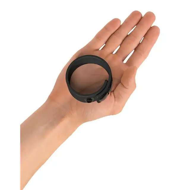 Love to Love - Hero Ring Black - regulowany ring na penisa w kolorze czarnym. Zwiększona i dłuższa erekcja 