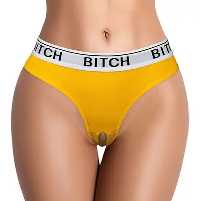Bitch Vibrating Panties (34~38 inch waist)