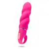 Aria - Amazing AF Fuchsia USB. Różowy wibrator o energetycznym kolorze i szalonym kształcie. Mega poziom stymulacji. 