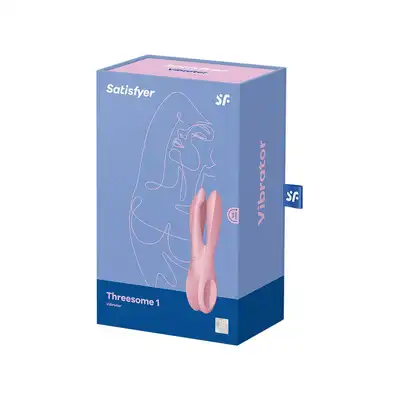 Satisfyer - Threesome 1 pink - nowoczesny wibrator z trzema ramionami. Kierunkowa stymulacja łechtaczki i warg sromowych
