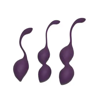 Rimba - Geneva Purple - zestaw treningowy. Wzmocnij mięsnie dnia miednicy. Kulki progresywne