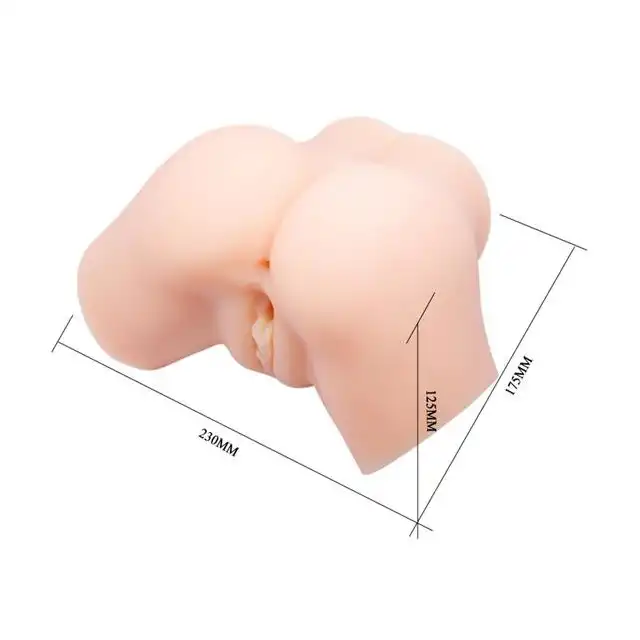 Crazy Bull - Dual Vagina And Ass. Masturbator w formie dużego tyłka. Soczyste pośladki, które poddadzą się Twoim rozkazom