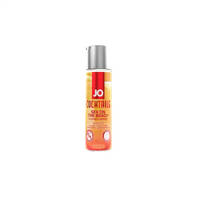 System Jo - H2O Lubricant Cocktails Sex On The Beach 60 ml - smakowy lubrykant na bazie wody. Smak koktajlu - sex on the beach