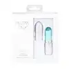 Pillow Talk - Lusty Teal. Super dyskretny wibrator łechtaczkowy ze stymulującym języczkiem. Forma incognito w formie szminki 
