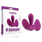 LoveToy - O-Sensual Remote Rider. Super stymulujący wibrator dla wymagających. Jednoczesna stymulacja łechtaczki, anusa i waginy!