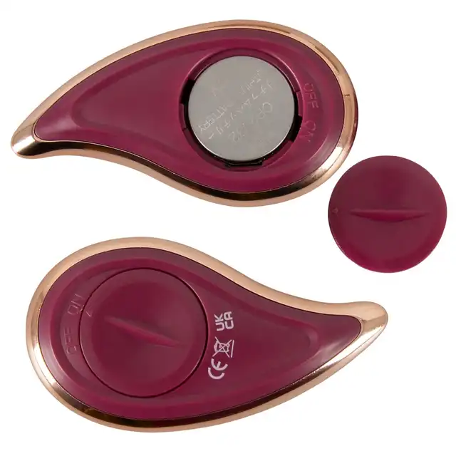 Javida - RC Hands-free Vibrator. Podwójny wibrator dopochwowy i łechtaczkowy. Funkcja posuwu, obrotowe kulki i wibracje dla wyjątkowych doznań, sterowanie pilotem
