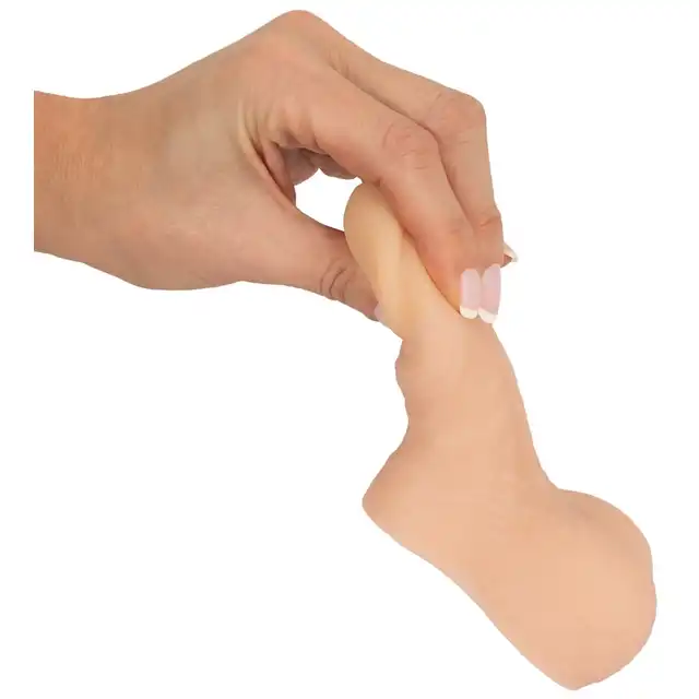 Fleshlight - Mr. Limpy Small. Realistyczny członek, idealna super miękka proteza z działaniem push-up. Niewielki rozmiar