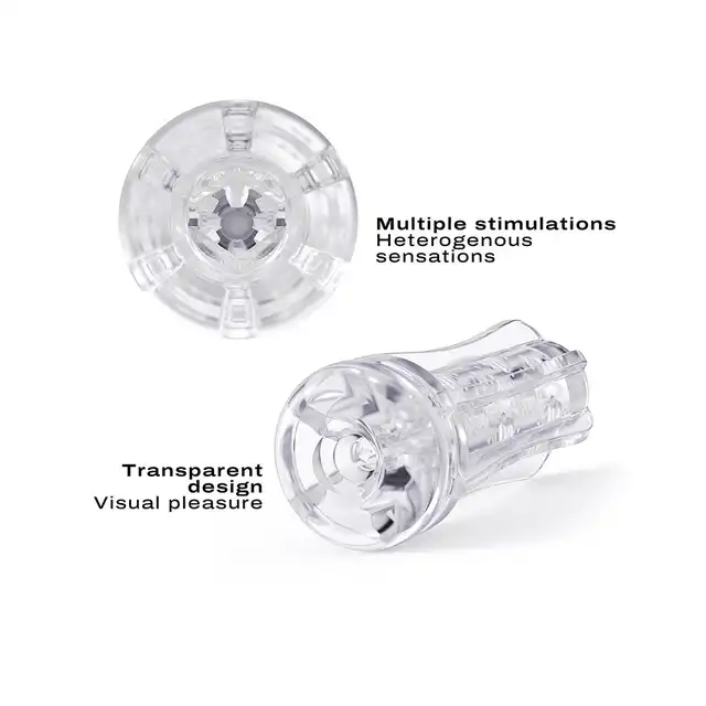 Dorcel - Deep Blow Multi Sleeve - przezroczysty rękaw do masturbatora. Niesamowita dawka przyjemności