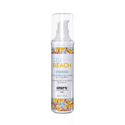 EXSENS WARMING MASSAGE OIL SEX ON THE BEACH  50ML