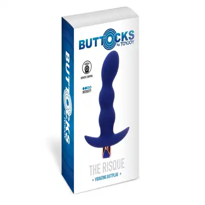 The Risque Buttplug Blue