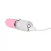 Pillow Talk - Lusty Pink. Super dyskretny wibrator łechtaczkowy ze stymulującym języczkiem. Forma incognito w formie szminki 
