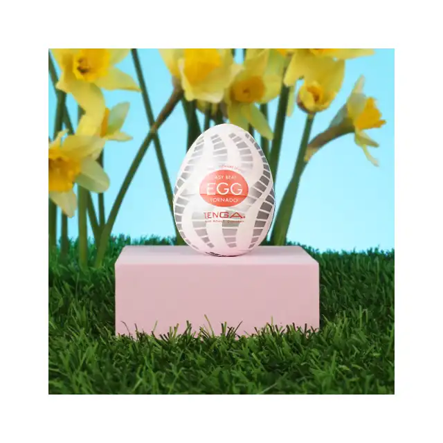 Tenga - Egg Tornado. Nowoczesny masturbator męski. Kompaktowa forma, idealny w podróży