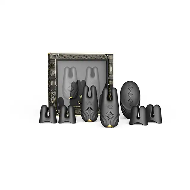 Zalo  - Navo Wireless Nipple Clamps. Klamerki na sutki premium zdalnie sterowane. Zabawa z aplikacją pełną doznań. 