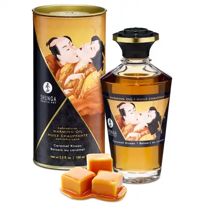 Shunga Oil Caramel Kisses100ml