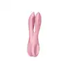 Satisfyer - Threesome 1 pink - nowoczesny wibrator z trzema ramionami. Kierunkowa stymulacja łechtaczki i warg sromowych