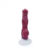 Kiotos Monstar - Dildo Beast 64 Squirt - zwierzęcy penis z opcją wytrysku. Dwukolorowe dildo
