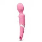 Sugar Pop - Aurora Pink. Wibrator magiczna różdżka z dodatkowym ciśnieniowym stymulatorem łechtaczki! Idealne połączenie dla całkowitej satysfakcji