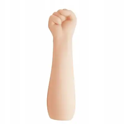 Pretty Love - Big Fist 14'. Duże realistyczne dildo w kształcie ręki. Zaciśnięta pięść i przedramie jak prawdziwe