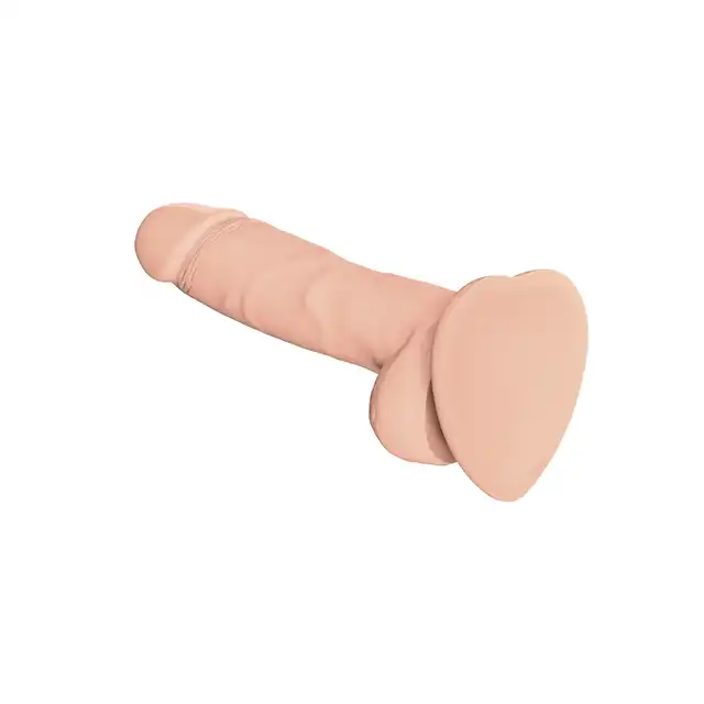 Strap-On-Me - Soft Realistic Dildo Vanilla S. Realistyczne dildo z super miękkiego silikonu, zdefiniowane żyły i żołądź