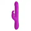 Pretty Love - Reese USB. Wielofunkcyjny wibrator z ruchomymi kuleczkami oraz ruchem posuwistym
