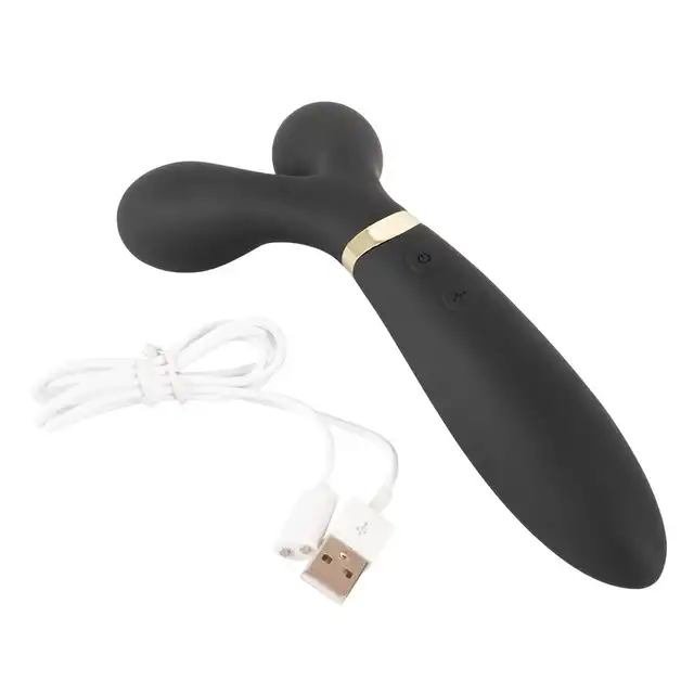 Couples Choice - 3 Motors Vibrator. Wszechstronny wibrator dwustronny, elastyczne ramiona i silne wibracje. Doświadcz potrójnej przyjemności