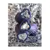 ANAL ADVENTURES MATRIX BUMPED BLING PLUG SAPPHIRE
