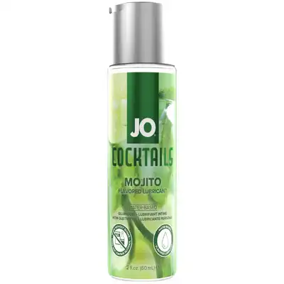 System Jo - H2O Lubricant Cocktails Mojito 60 ml - smakowy lubrykant na bazie wody. Smak koktajlu - mojito