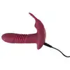 Javida - RC Hands-free Vibrator. Podwójny wibrator dopochwowy i łechtaczkowy. Funkcja posuwu, obrotowe kulki i wibracje dla wyjątkowych doznań, sterowanie pilotem