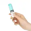 Pillow Talk - Lusty Teal. Super dyskretny wibrator łechtaczkowy ze stymulującym języczkiem. Forma incognito w formie szminki 