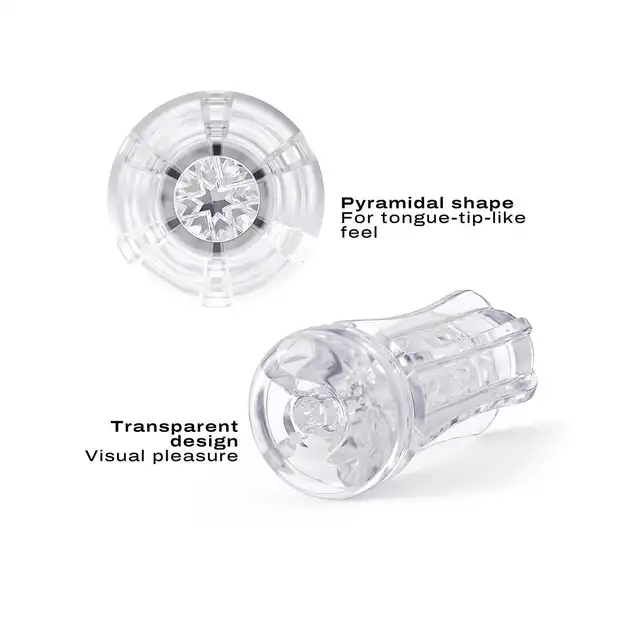 Dorcel - Deep Blow Extrem Sleeve - przezroczysty rękaw do masturbatora. Niesamowita dawka przyjemności