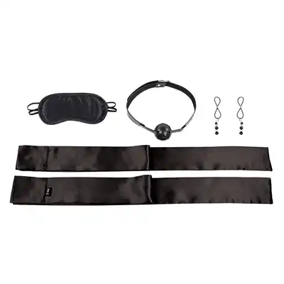 Sportsheets - Sex &amp; Mischief Shadow Secrets Kit - zestaw do zabaw BDSM. Wszystko co tylko potrzebujesz, aby zawładnąć nad partnerem 