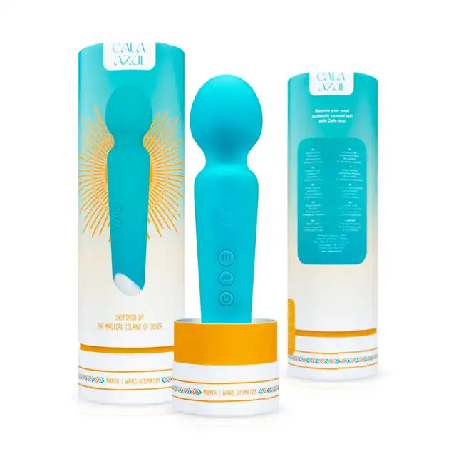 Cala Azul - Maria Wand. Intensywnie wibrująca magiczna różdżka inspirowana słoneczną i gorącą Ibizą