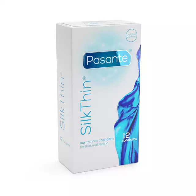 Pasante - Thin Silk 12 szt. Ultra cienkie Pasante o zaledwie 40-45 mikronów grubości. Naturalne doznania. 
