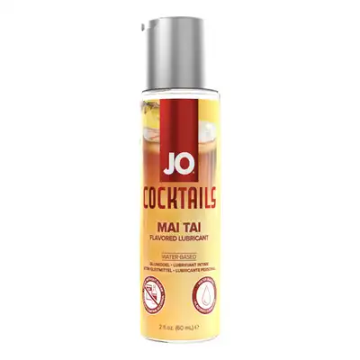 System Jo - H2O Lubricant Cocktails Mai Tai 60 ml - smakowy lubrykant na bazie wody. Smak koktajlu - mai tai