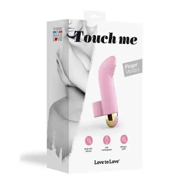 Love to Love - Touch Me Rose - lekki i łatwy w użyciu bullet na palec. Idealna stymulacja punktu G