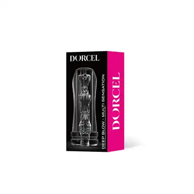Dorcel - Deep Blow Multi Sleeve - przezroczysty rękaw do masturbatora. Niesamowita dawka przyjemności