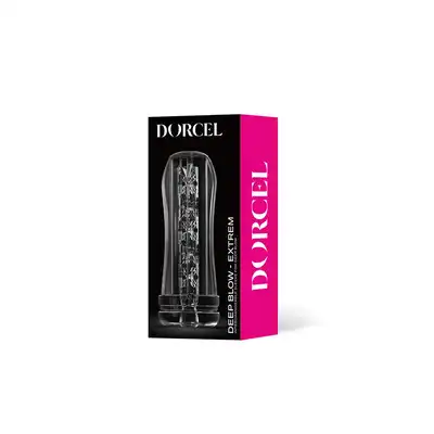 Dorcel - Deep Blow Extrem Sleeve - przezroczysty rękaw do masturbatora. Niesamowita dawka przyjemności