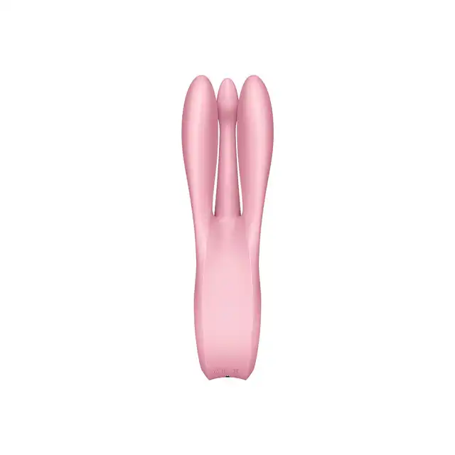 Satisfyer - Threesome 1 pink - nowoczesny wibrator z trzema ramionami. Kierunkowa stymulacja łechtaczki i warg sromowych