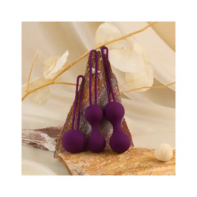 Love to Love - Per`Fit Set Purple - zestaw treningowy do ćwiczeń mięśni kegla. Wzmocnienie mięśni dna miednicy