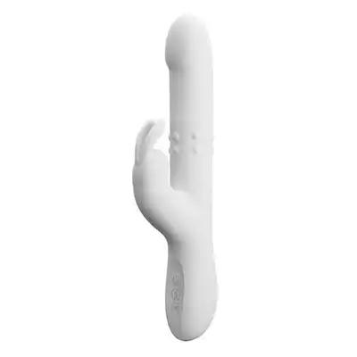Pretty Love - Reese USB. Wielofunkcyjny wibrator z obrotowymi kuleczkami, ruchem posuwistym i mega stymulującymi wibracjami