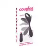Couples Choice - Remote Controlled Couple`s Vibrator - niezwykle elastyczny wibrator dla Par. Wewnętrzna i zewnętrzna stymulacja 