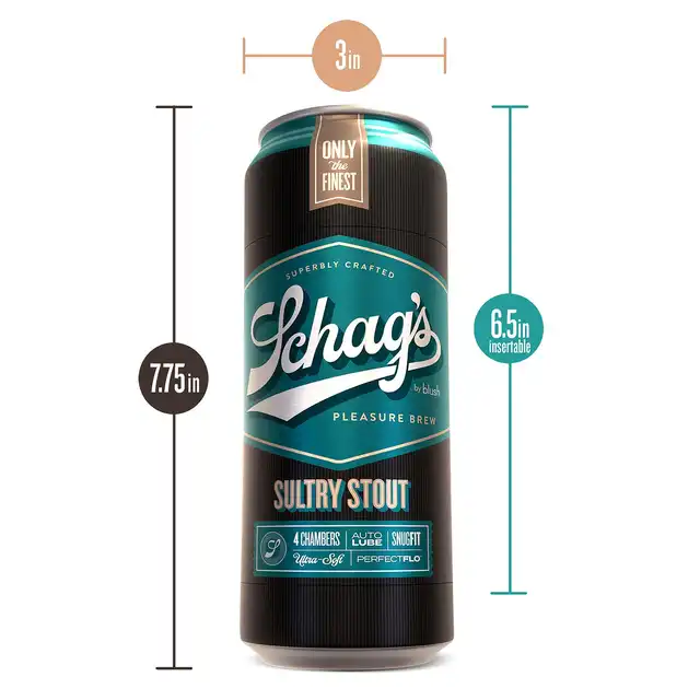 Schag's - Sultry Stout. Masturbator męski w kształcie puszki piwa1