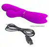 Pretty Love - Clitoris Vibrator. Wibrator punktu G z ruchomym stymulatorem łechtaczki. Podwójna stymulacja w najnowszym wydaniu