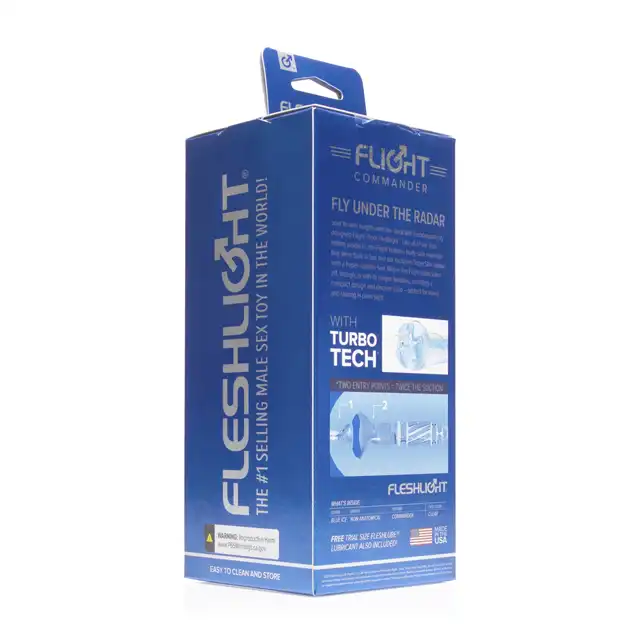 Fleshlight - Flight Masturbator Commander. Nowoczesny masturbator z technologią Turbo Tech. Maksymalna intensyfikacja doznań