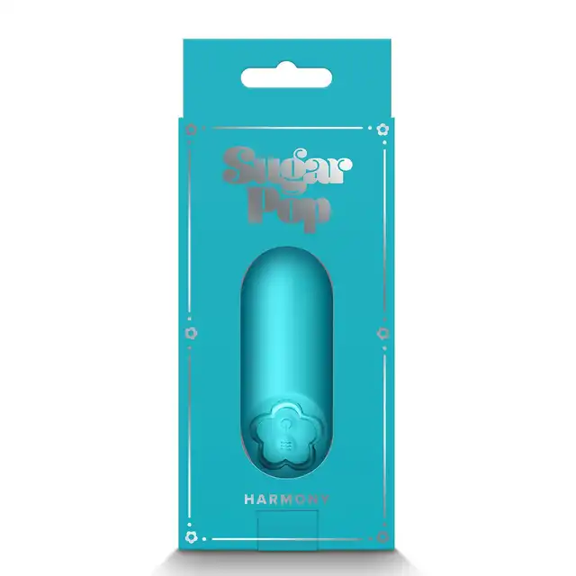 Sugar Pop - Harmony Teal. Dyskretny i kompaktowy wibrator do 