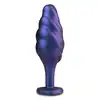 ANAL ADVENTURES MATRIX BUMPED BLING PLUG SAPPHIRE